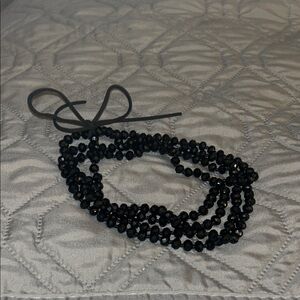 Black Layering Necklace